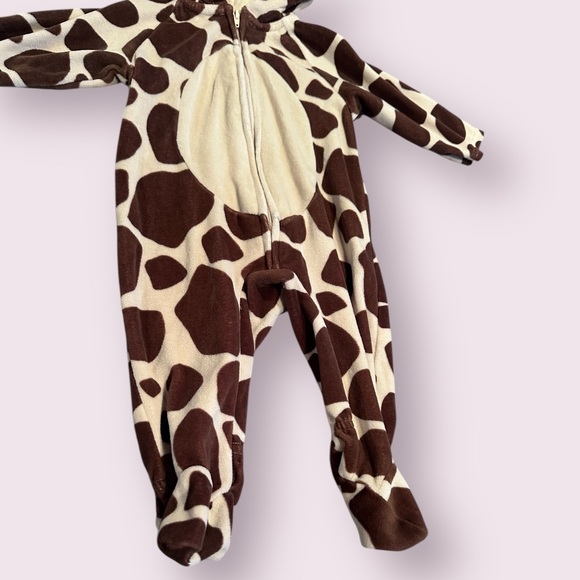 Faded Glory Brown and Cream Giraffe Baby Costume Size 6-9 Months - Picture 2 of 8